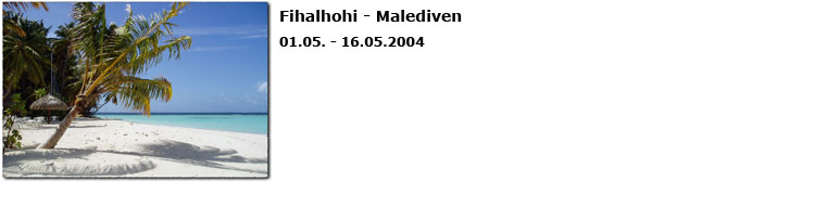 Fihalhohi - Malediven